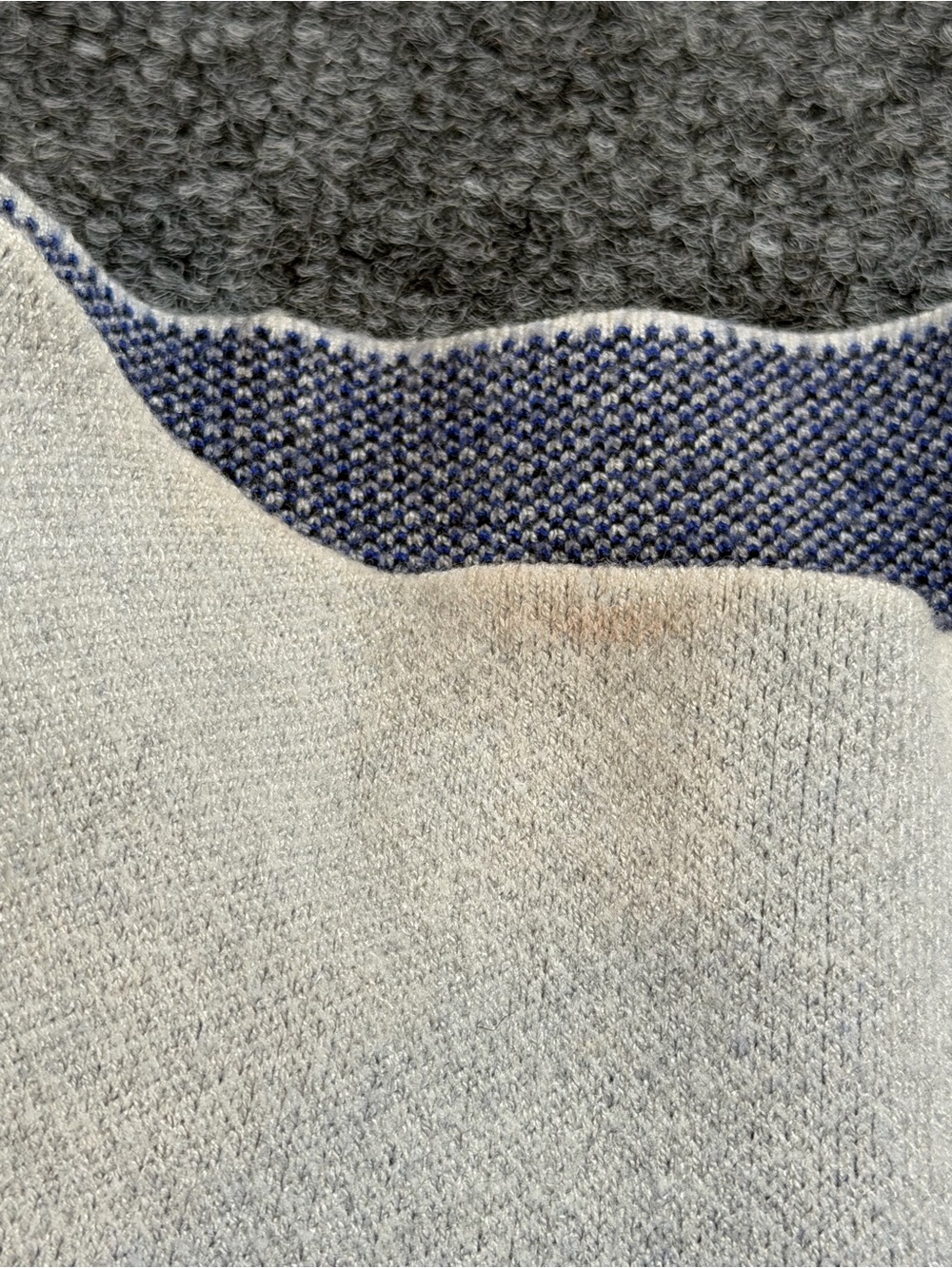 Anthropologie Maeve Womens M The Carys Mock Neck Floral Sweater Blue White BLK - Picture 7 of 7